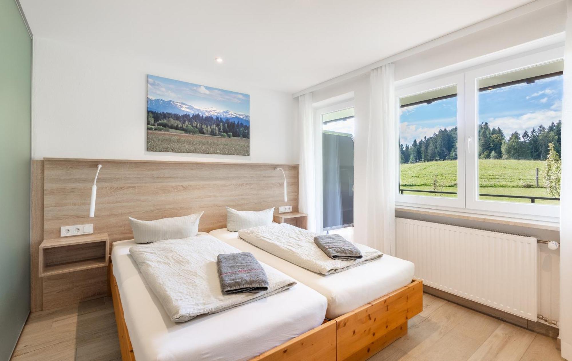 Ferienwohnungen Appartements Bergwald 샤이데크 객실 사진
